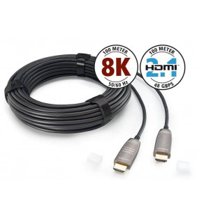 Eagle Cable Profi HDMI 2.1 LWL 10K, 120 Hz, 2 m, 313245002