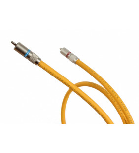 Кабель межблочный аналоговый RCA Van den Hul 3T The Rock Hybrid. Длина 0,8 метра